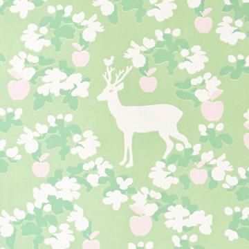 TAPETAI APPLE GARDEN GREEN 107-02