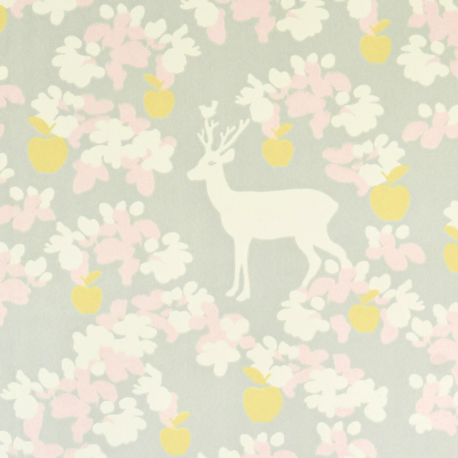 TAPETAI APPLE GARDEN GREY 107-03