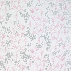 TAPETAI RAIN BIRDS, MIMOU WP 2102 NATURALPINK