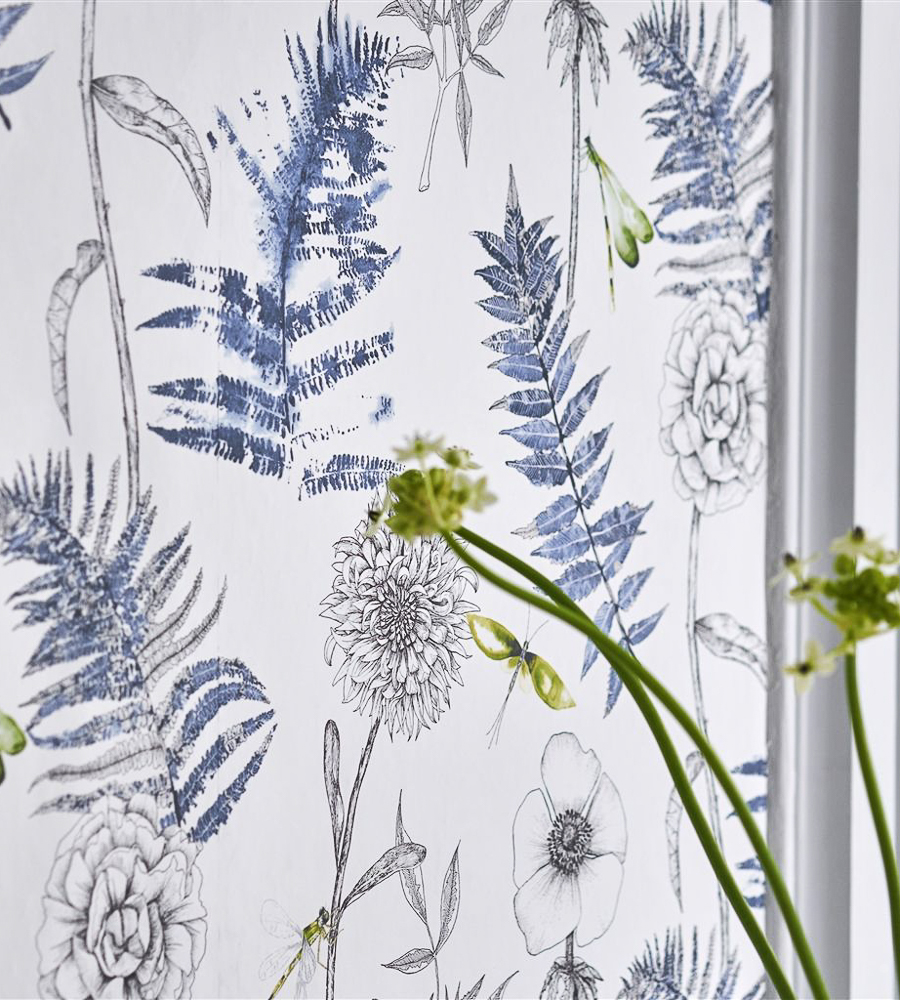 Tapetai Designers Guild, Majolica Wallpaper PDG1022-01 interjere