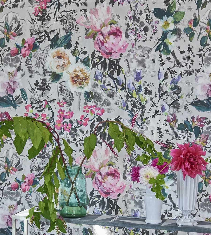 Tapetai Designers Guild, Majolica Wallpaper PDG1028-02 interjere