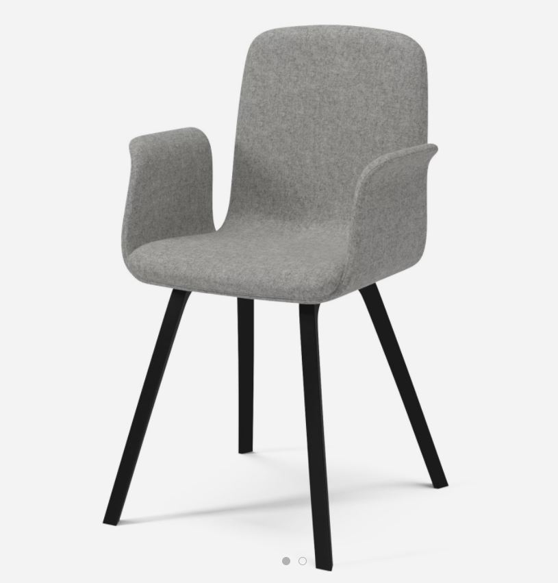 kėdė Palm upholstered dining chair vilna ąžuolas