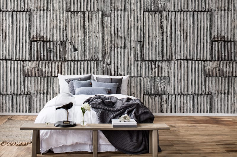 Tapetai Rebelwalls, home, Backyard, Raw R15242