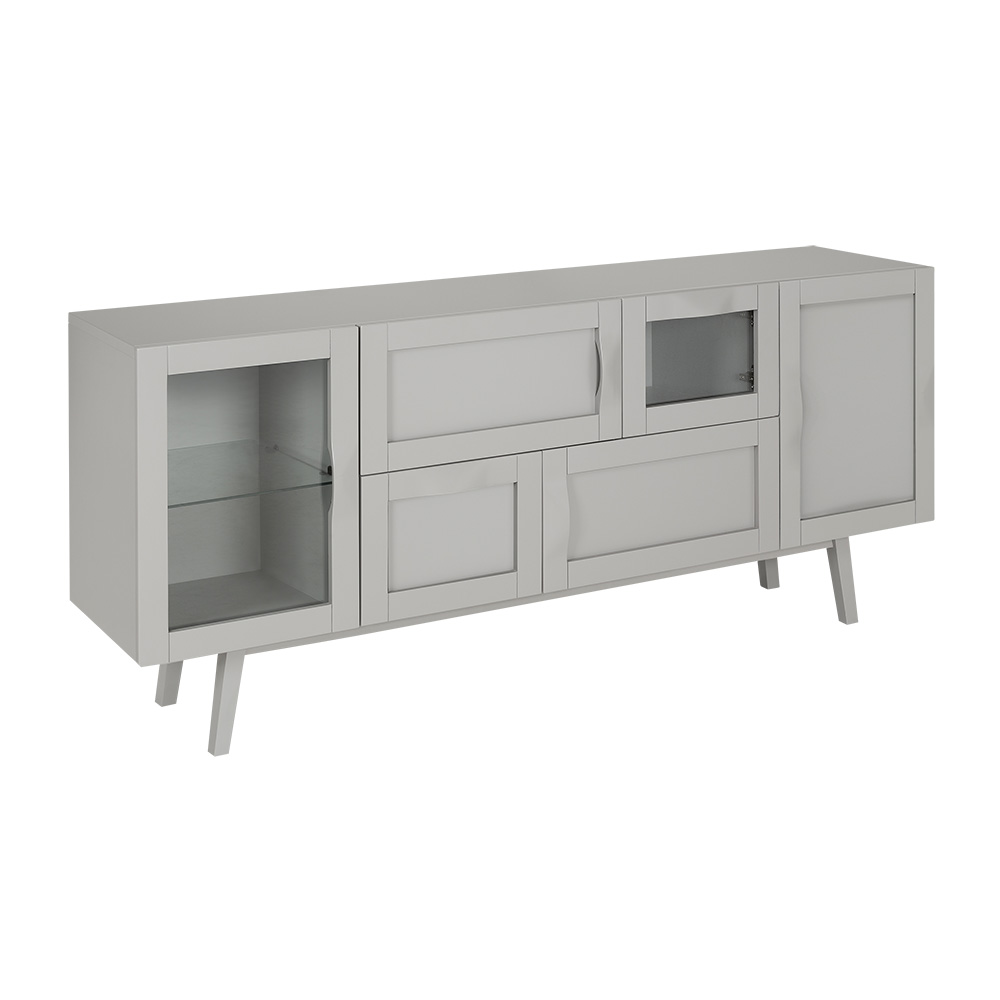 komoda Rainbow sideboard 174cm grey 665GR-174R