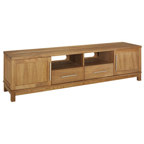 tv baldas Inzel mediabench 210cm oak oiled