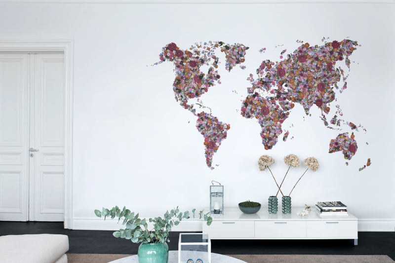 fototapetai rebel wall, bouquet, Floral World R15821 interjere