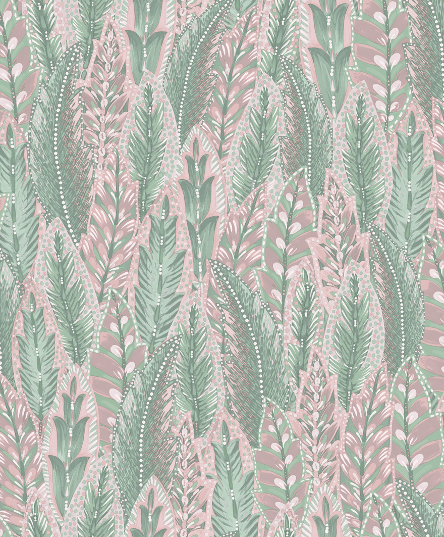 TAPETAI, AMAZONIA, AMHERST, CORAL PINK, 91301
